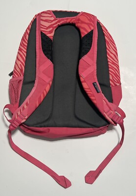 JANSPORT Backpack Pink Zebra Tiger Bookbag School Laptop Large Zippers |  eBay