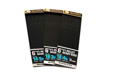 GURU 6" F1 PELLET READY RIGS FISHING HOOKS TO NYLON