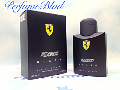 SCUDERIA FERRARI BLACK 4.2 FL.OZ 125 ML EAU DE TOILETTE NATURAL