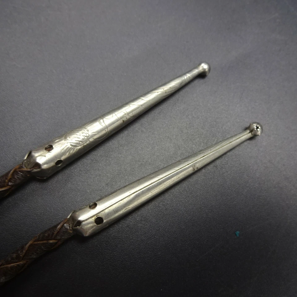 Bota Sombrero Vaquero Vintage SUROESTE Plata Esterlina BOLO CORBATA Piedras con Incrustaciones Foto 4 de 4