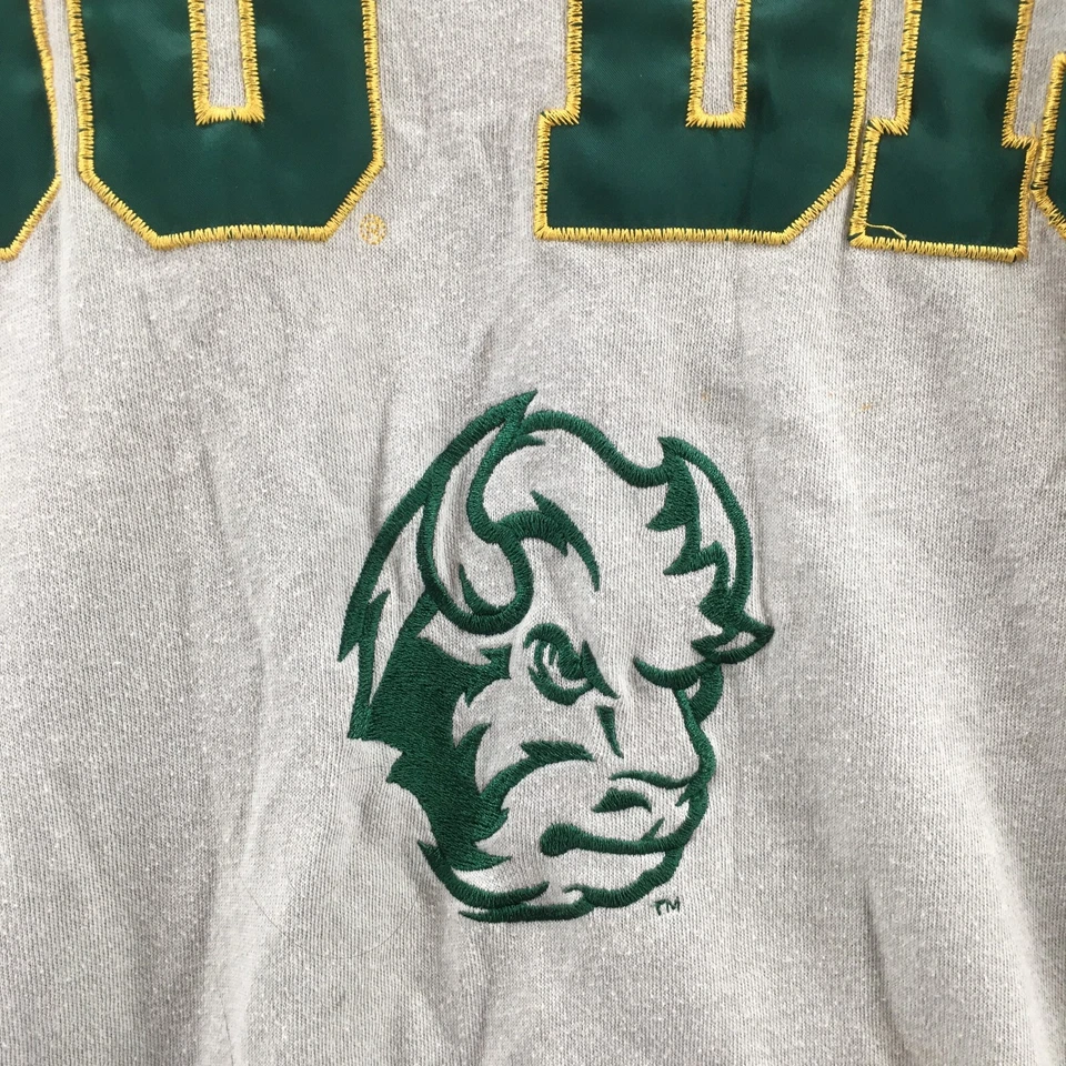 Suéter Rosa Victoria Secret NDSU BISONTE Mujer Grande Gris Cuello Redondo Mangas Largas Foto 4 de 4