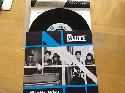 7  The Party / That s why  Promotion  ungespielt  mint