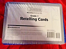 RETELLING CARDS SEALED GRADE 1 CALIFORNIA'S TREASURE MACMILLAN MCGRAW-HILL
