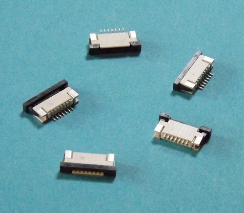 5 X FFC/FPC Konnektor liegend SIL 1.0mm Connector Steckverbinder Flachbandkabel - Bild 5 von 18