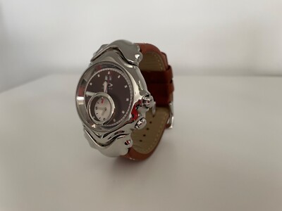 Oakley Judge II GMT Swiss Watch, Sapphire Crystal and Brown
