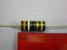 10 Mil-Spec Allen Bradley RCR42G390JS 39 Ohm 2W 5 Carbon Composition Resistors