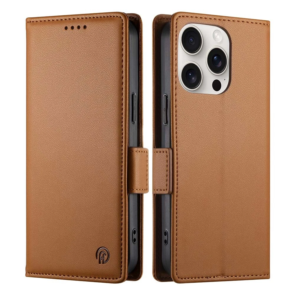 Luxury Magnetic Leather Flip Wallet Case for iPhone 11 12 13 14 15 Pro