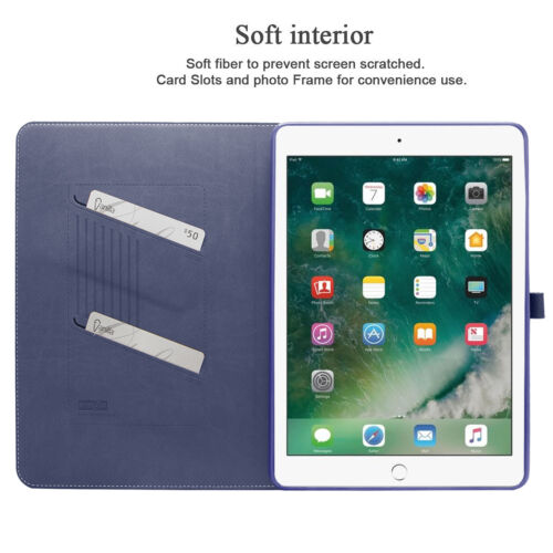 Smart Folio Premium PU Lederhülle + Stylus für Apple iPad Air Pro 3 Pro 10,5 Zoll - Bild 11 von 43