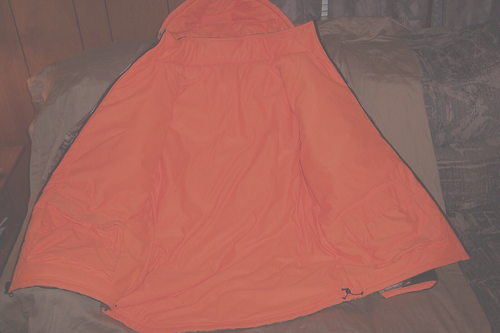 Mens Large Camo Jacket Reversible Orange Hunting Coat Insulated Realtree Xtra - Picture 4 of 9