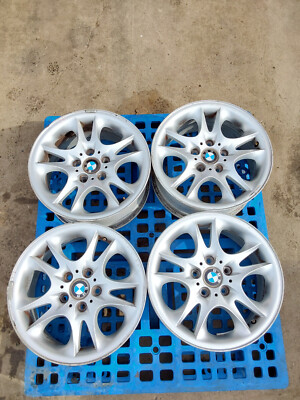 BMW X3 E83 double-spoke alloy rim 8J*17EH2 IS46 set of 4 OEM | eBay