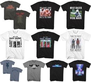 bill and ted face the music t shirt