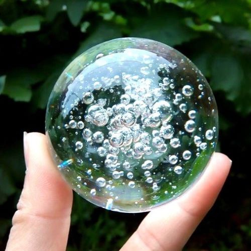 Asian Bubble Pattern Crystal Healing Ball Sphere 60 80 100MM Home Decor - Bild 2 von 3