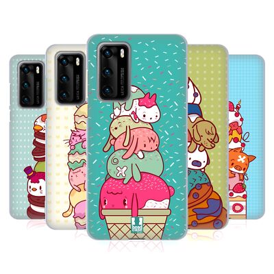 HEAD CASE DESIGNS ANIMAL TOPPINGS SOFT GEL CASE FOR HUAWEI PHONES 4