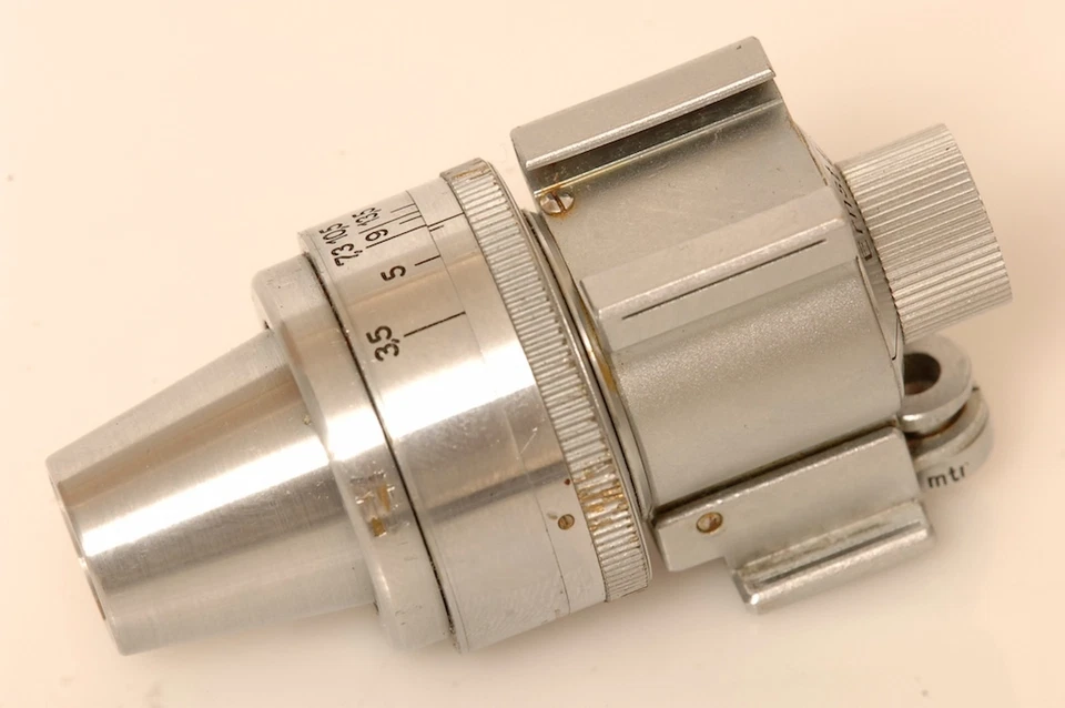 ✅ LEICA 'VIDOM' CHROME VIEW FINDER W/ 35MM, 7.3CM, 10.5CM UP TO 135MM FRAMES - Image 2 of 3