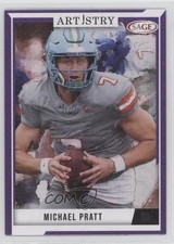 2024 SAGE Artistry Mega Box Purple Canvas Michael Pratt #MART-MP 16wc