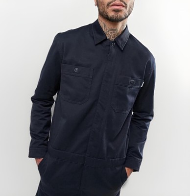 Carhartt WIP Phantom Coverall I023982 Dark Navy Rinsed M | eBay UK