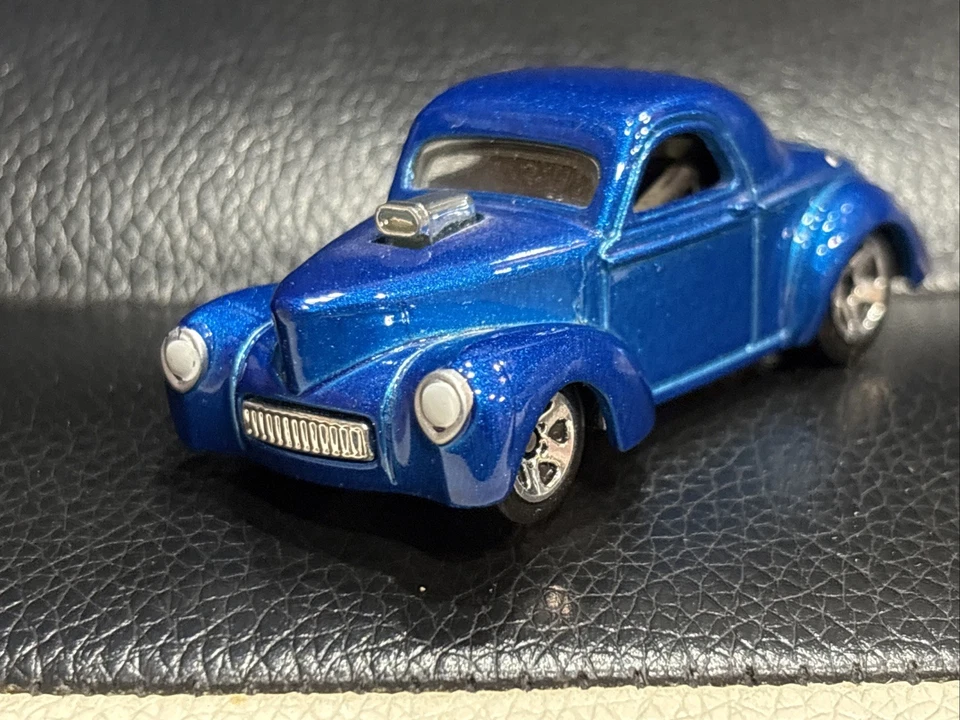 Hot Wheels Custom '41 Willys Coupe Blue Loose 2009 - Image 2 of 4