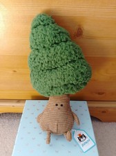 Jellycat. Forestree Pine. Retired. Genuine. Brand New With Tags.