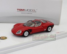 1/43 TSM Model Alfa Romeo 33 Stradale 1968 Late Version TSM144309 Resin model