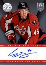 2013-14 Totally Certified Rookie Signatures #TRCSC Cameron Schilling Auto  HKY
