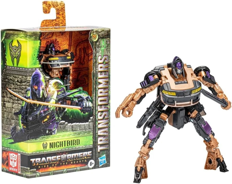 HASBRO Transformers: Rise of the Beasts NIGHTBIRD Deluxe Class | 19 Steps | Sportwagen