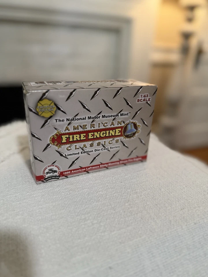 Литая модель автомобиля, 1886 American LaFrance Silsby-Manning паровая пожарная машина - Изображение 3 из 3