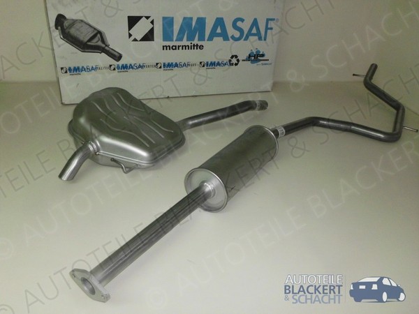 Imasaf Auspuffset Ab Kat für Ford Mondeo IV 1.6 Ti + 2.0 2007-2015 | Msd+Esd-image