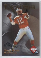 1995 Collector's Edge Excalibur 22K Sword and Stone Silver Trent Dilfer #12 fm0