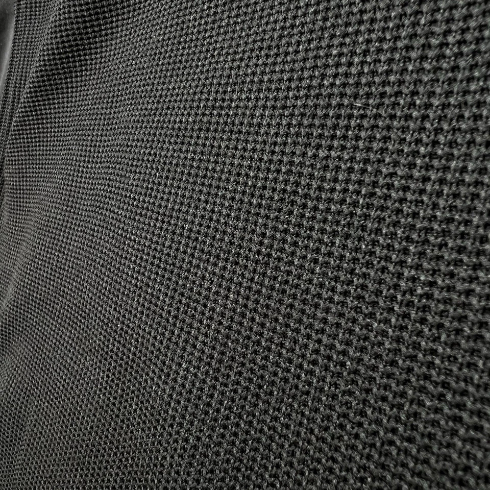 Spyder Core Sweater Long Sleeve Quarter Zip Double Knit Fleece Lined Black SZ M - Image 2 of 4