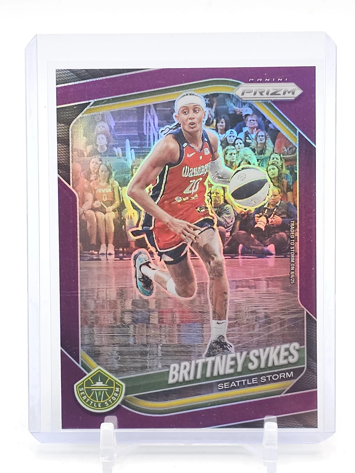 2025-26 Prizm Brittney Sykes #121 Purple /149