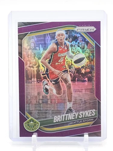 BRITTNEY SYKES 2025-26 PANINI PRIZM WNBA PURPLE /149 #121 STORM Q3704