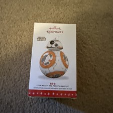 BB-8 2016 Hallmark Ornament  Disney  Star Wars - The Force Awakens - X-Wing  BB8