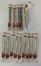 Vintage Boye Crochet Hook Lot Aluminum  Steel  Yarn Needles NOS USA