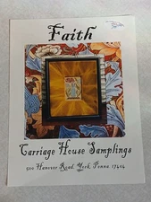 Carriage House Samplings Cross Stitch Pattern Faith