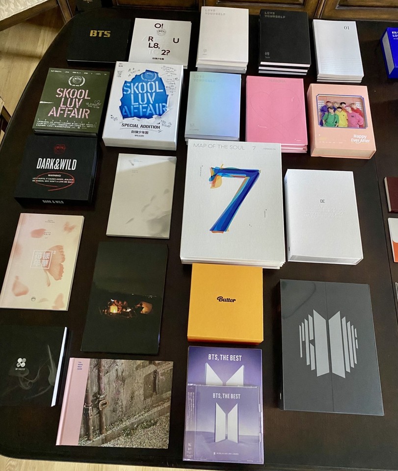 BTS KPOP Album/DVD/Merchandise Lot (UNSEALED, PHOTOCARDS INCLUDED) | eBay