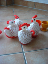 Retro Eierbecher  mit Küken    Plastik 70er Jahre Ostern Kult  Frühstück