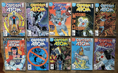 Captain Atom Comic Lot (25 Books) DC Run + Final Issue + Annual