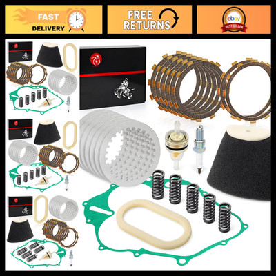Heavy Duty Clutch Kit with Springs & Gasket, Air Filter Foam for Yamaha Raptor 6