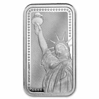 5 oz Silver Bar - Statue of Liberty