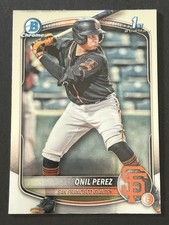 2025 Bowman #BCP-134 Onil Perez Chrome Prospects San Francisco Giants