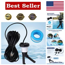 Universal Pool Flow Switch Assembly - 15FT Cable for Hayward Aquarite Systems
