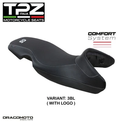 BMW G 650 GS 2010-2016 tapisserie Selle BG65TC-3BL-1 TPZ noir COMFORT SYSTEM ... - Photo 1/4
