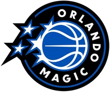 Orlando Magic LOGO- Die Cut Laminated Decal, Magnet, Wall Fat Head Style