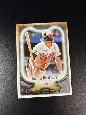 2026 Topps Tier One Gunnar Henderson Silver /99 Baltimore Orioles