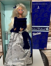 Mattel Barbie WINTER VELVET Special Edition Avon Exclusive 1995 15571 NIB