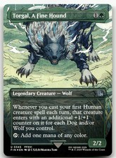 mtg final fantasy torgal Torgal, A Fine Hound [345] [Borderless] [FINAL FANTASY] [Foil] – Face to  Face Games main image 1