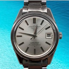 Seiko Manual Winding Watch 17 Jewels 35mm Date Vintage Used