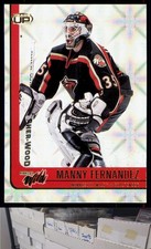 2001-02 Pacific Heads Up #48 Manny Fernandez - JL