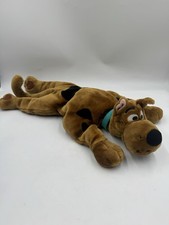 Vtg 2000 - Cartoon Network Talking Scooby-Doo Hug Me Plush Toy Laying Flat 26  