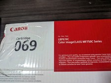 Canon 069 Black Toner Cartridge   OEM Not Sealed MF750E